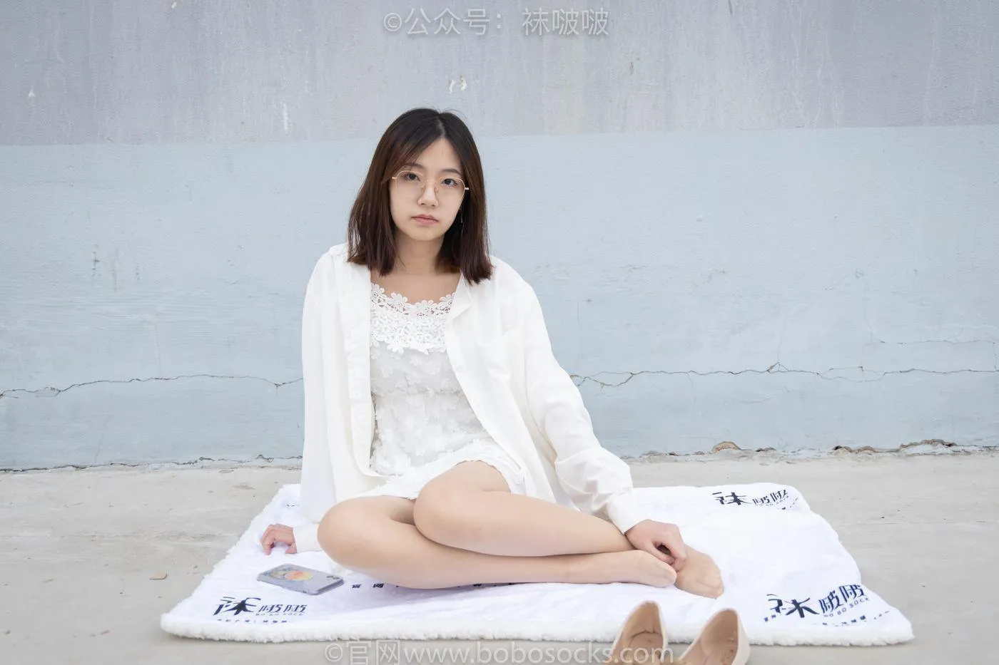 [BoBoSocks袜啵啵]NO.048 小甜豆-平底鞋、肉丝 [146P]插图5